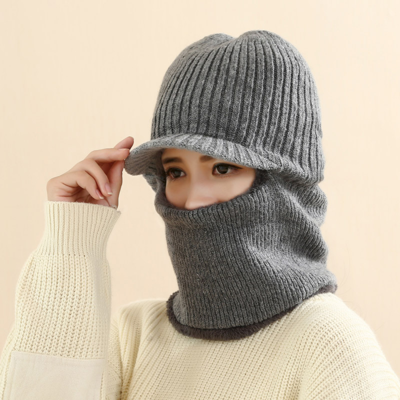 Cozy Thickened Knitted Woolen Hat for Ultimate Warmth