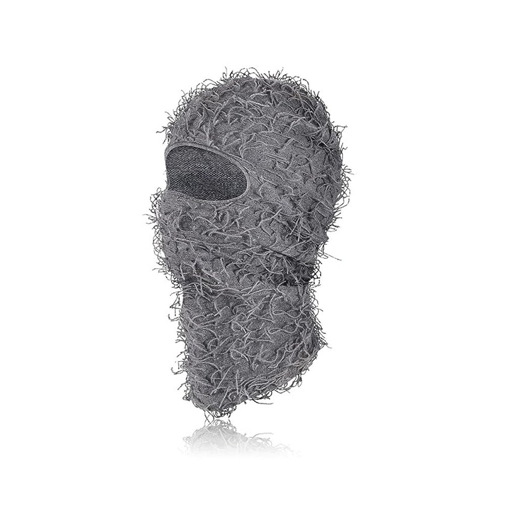 Cozy European and American Knitted Warm Face Mask for Ultimate Comfort