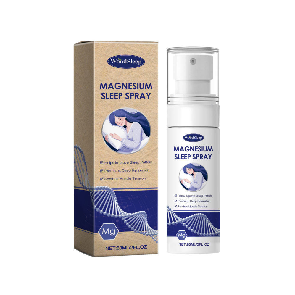 Magnesium Oil Spray for Soothing Sleep Improvement - Relax and Rejuvenate