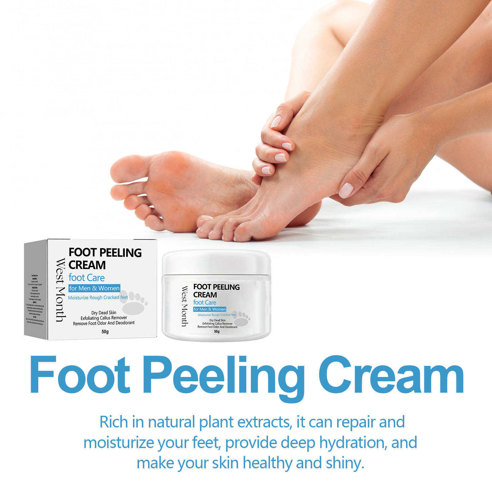 Foot Callus Removal Cream for Soft Skin and Healthy Feet