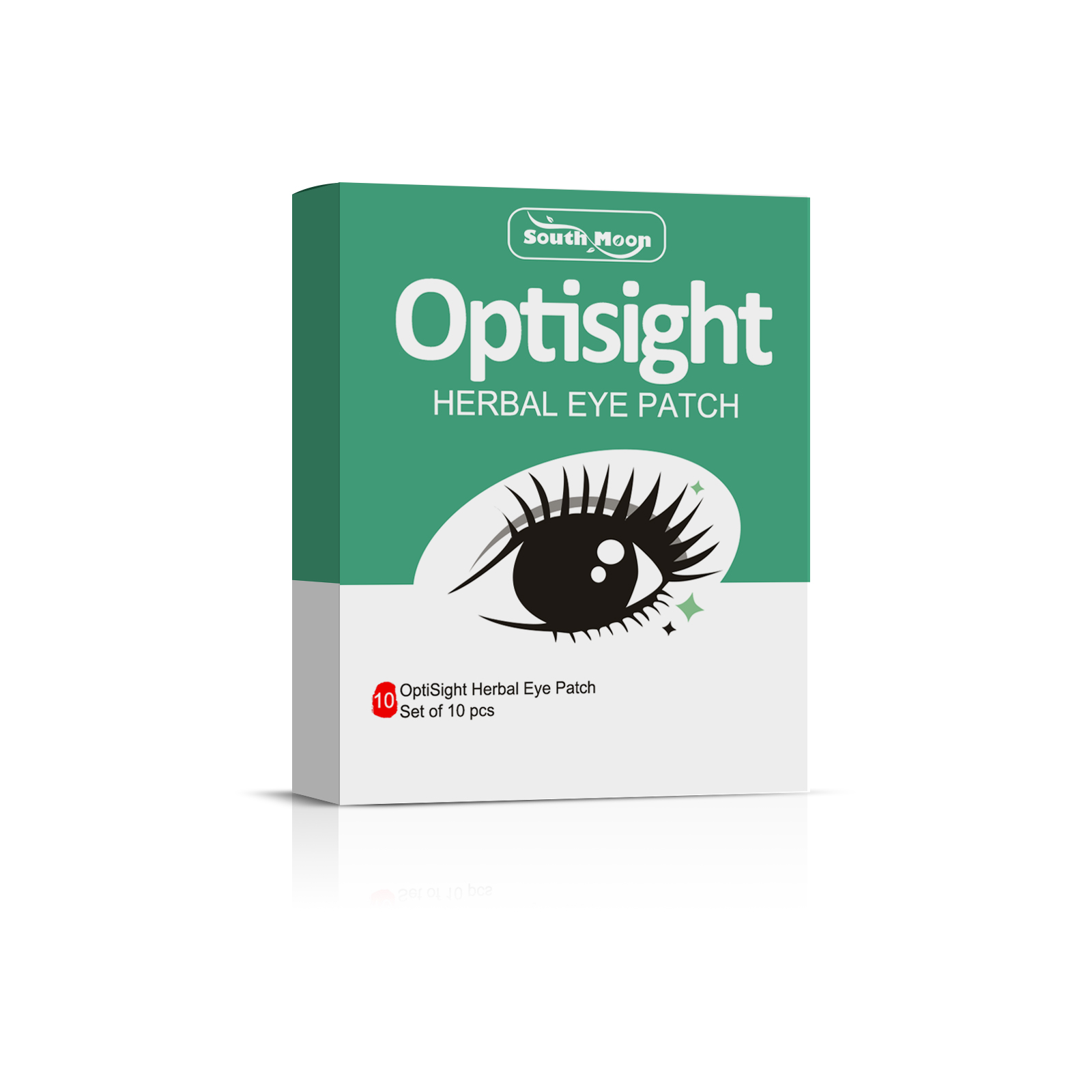 South Moon Ai Cao Eye Protection Patch Box - Late Night Relief for Dry Eyes, Cold Compress & Student Vision Care