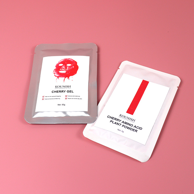 Cherry Flower Seaweed Hydrating Jelly Mask Powder - Soft & Nourishing Formula