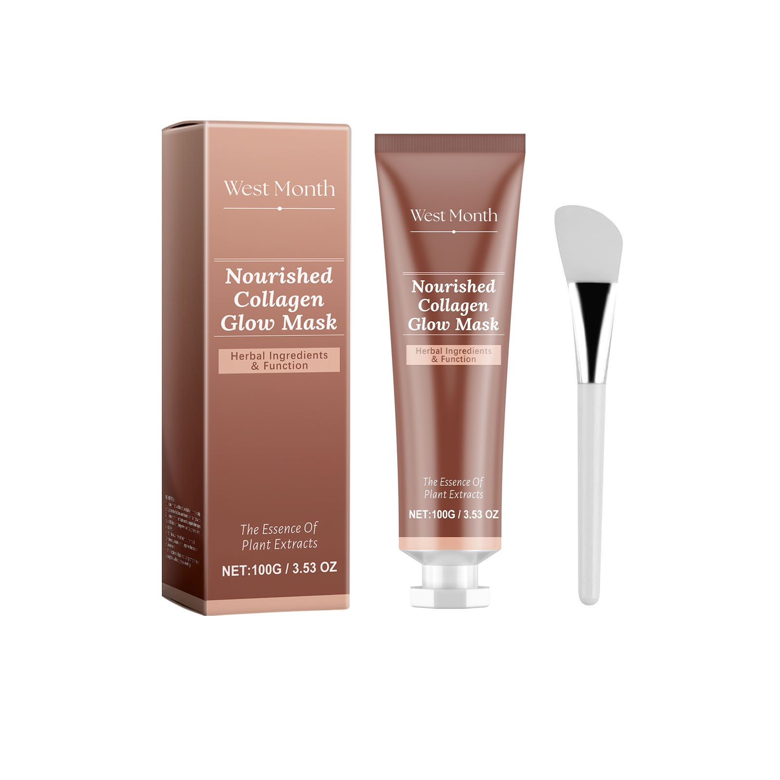 Nourished Collagen Glow Mask for Radiant Skin and Youthful Appearance