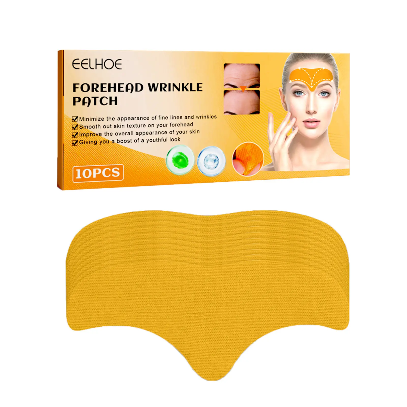 EELHOE Forehead Wrinkle Patch - Smooth and Lift Forehead Wrinkles for Radiant Skin