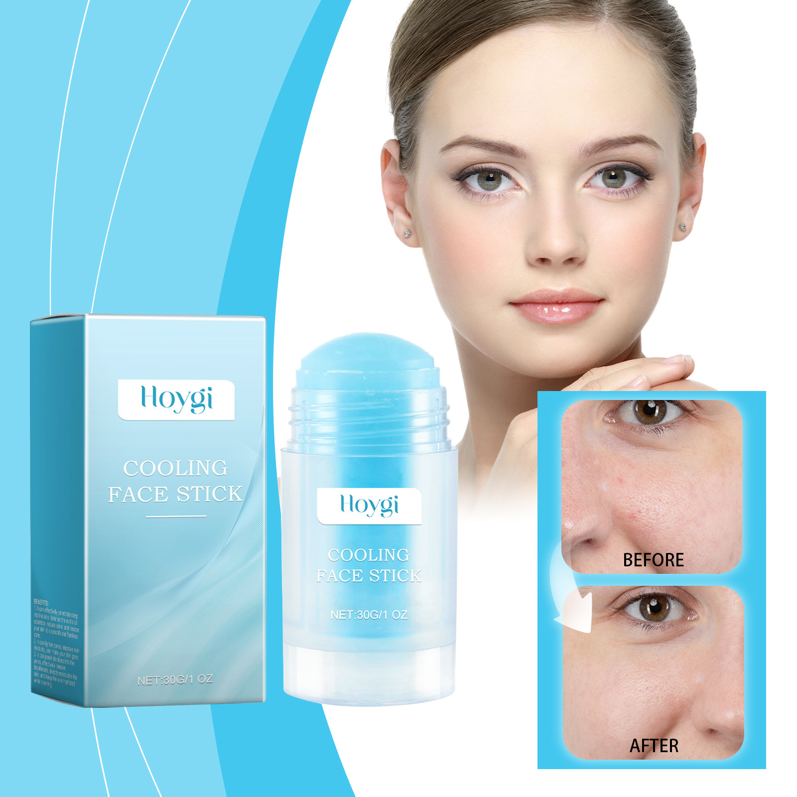 Cool Mask Stick for Gentle Skin Care and Deep Moisturizing Benefits