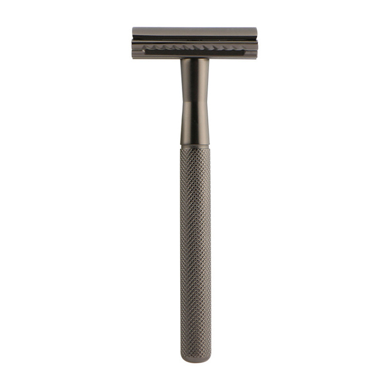 E-Commerce Best-Selling Explosive Models Diamond Pattern Manual Safety Razor - Double-Sided Razor for a Perfect Shave