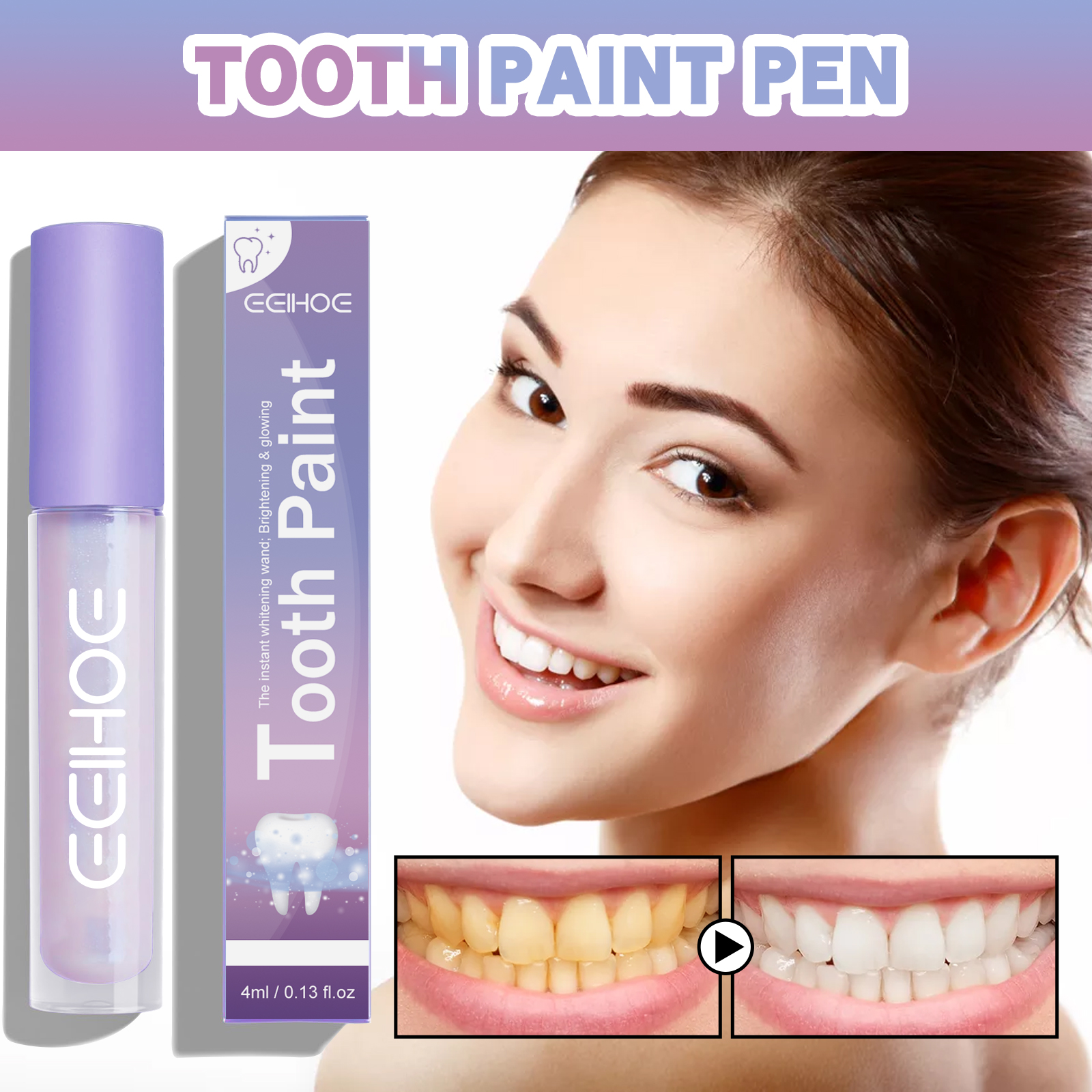 Night Teeth Whitening Pen – Effective Teeth Stain Remover for a Brighter Smile