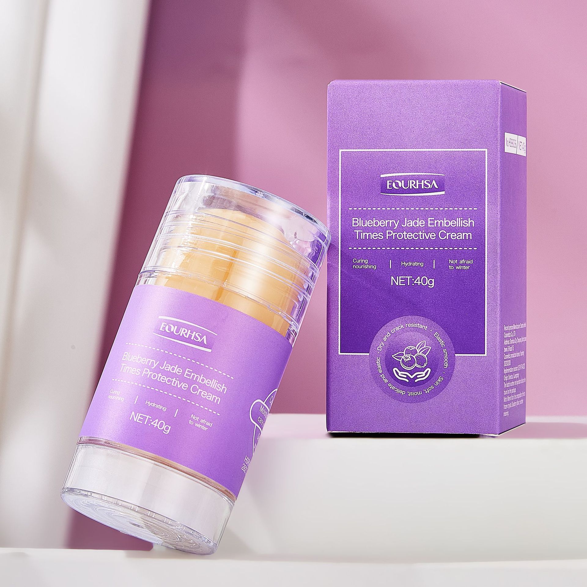 Deep Moisturizing Solid Stick - Nourishing Hand and Foot Balm for Dry Skin, Powerful Moisturizer