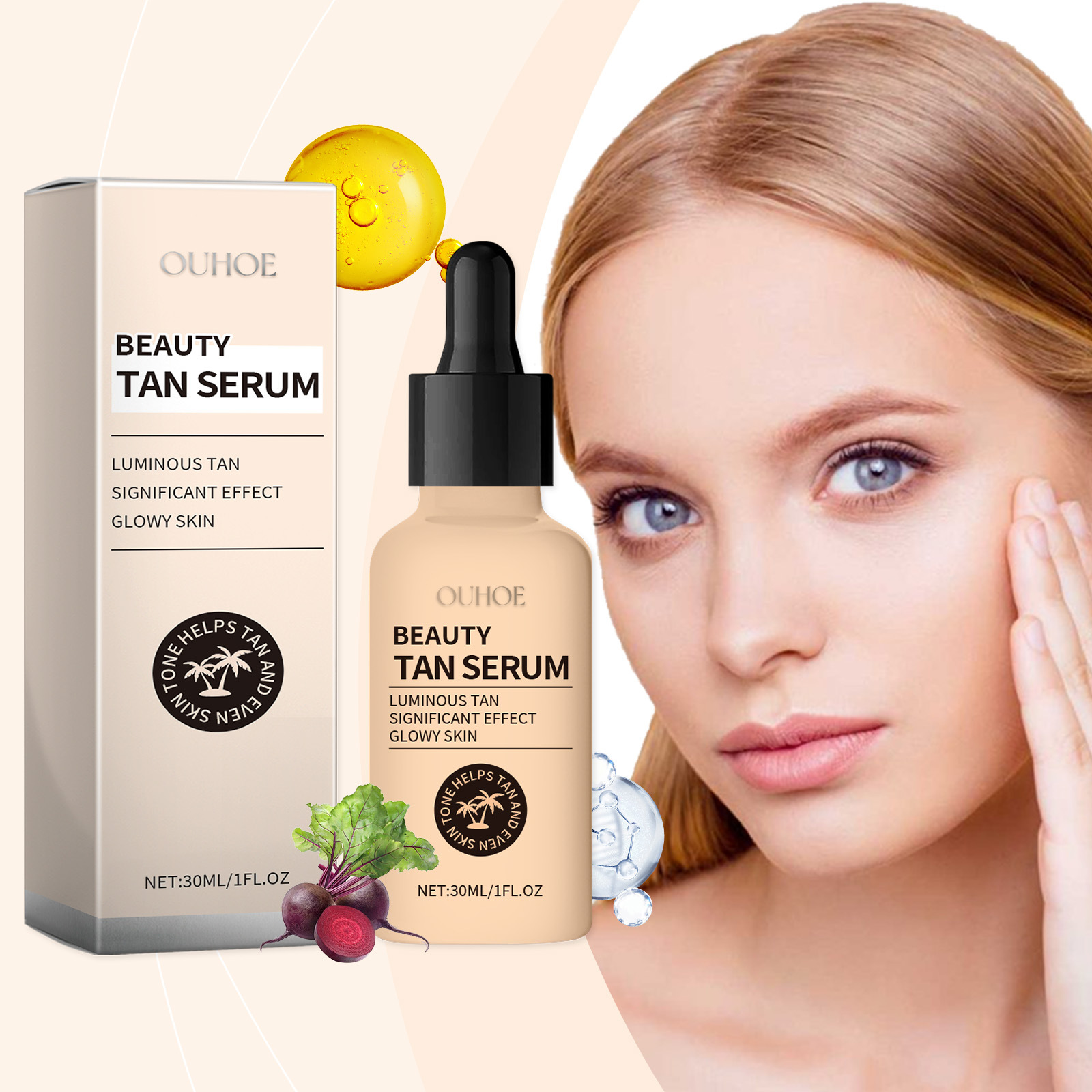 Uniform Skin Tone Moisturizing Facial Care Solution for Radiant Skin