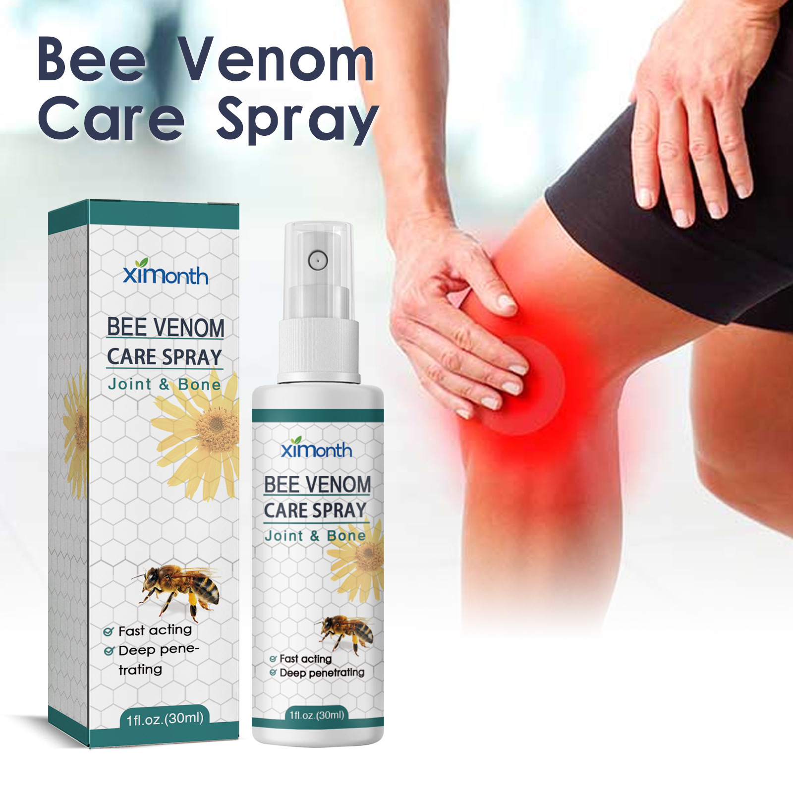 Bee Body Care Spray 30ml - Nourishing Hydration for Glowing Skin