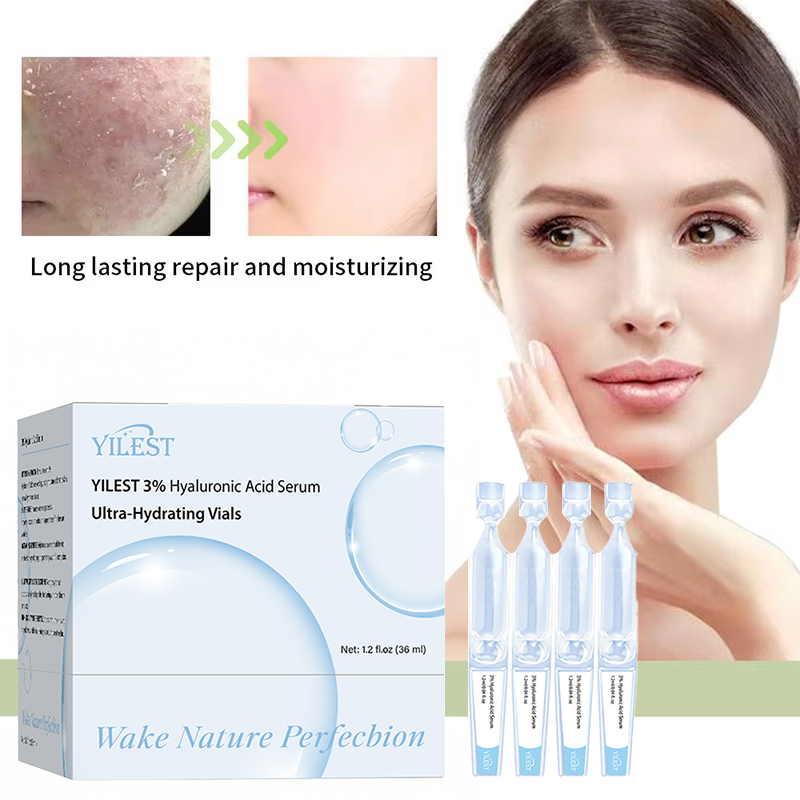 Disposable Hyaluronic Acid Facial Skin Care - Soothing, Moisturizing, Wrinkle-Fading, Pore-Repairing, Brightening, and Firming