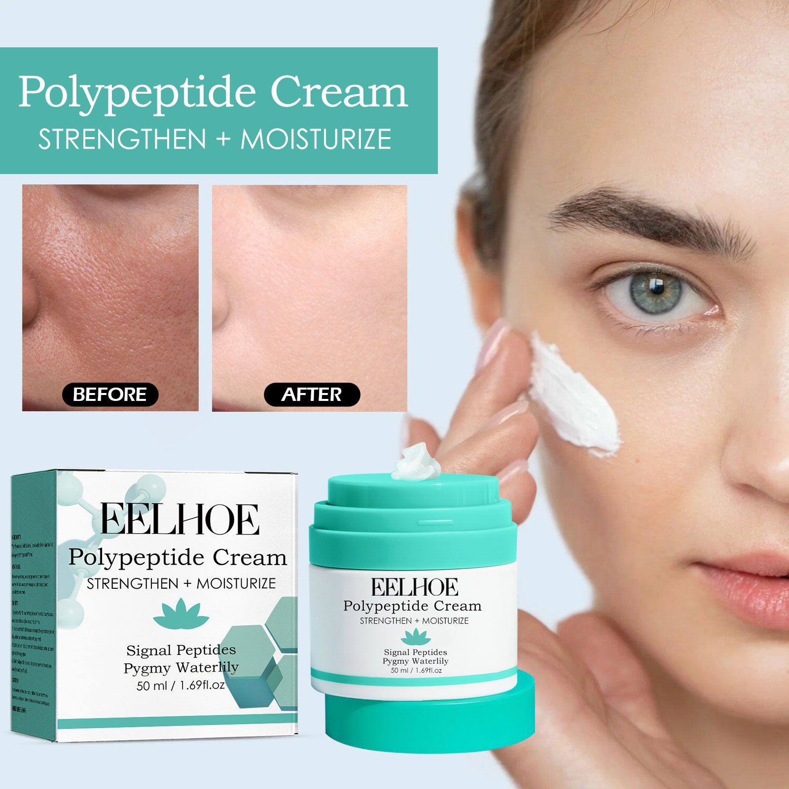 EELHOE Brightening & Whitening Moisturizing Cream for Deep Hydration