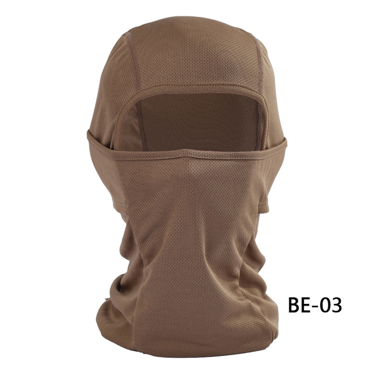 Breathable Tactical Balaclava for Army, Paintball & Bicycle - Full Face Military Helmet Liner Hat