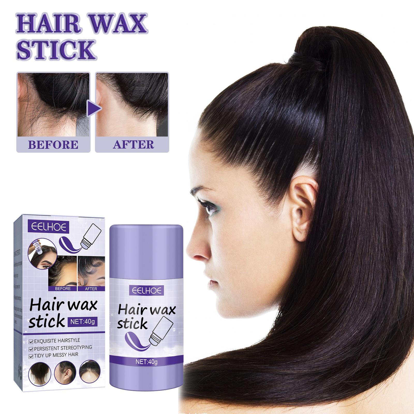EELHOE Hair Wax Stick for Polishing and Finishing Small Broken Hair - Styling Cream & Haircare Gel