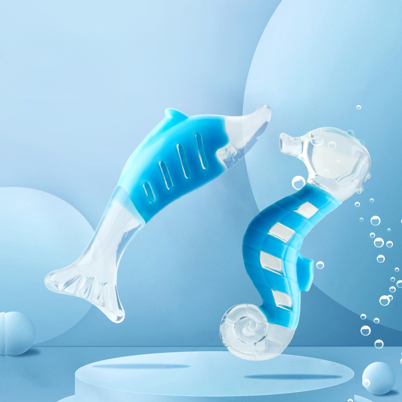 Durable PU Nylon Dog Toy Set - Seahorse & Tuna Chew Combo for Puppies