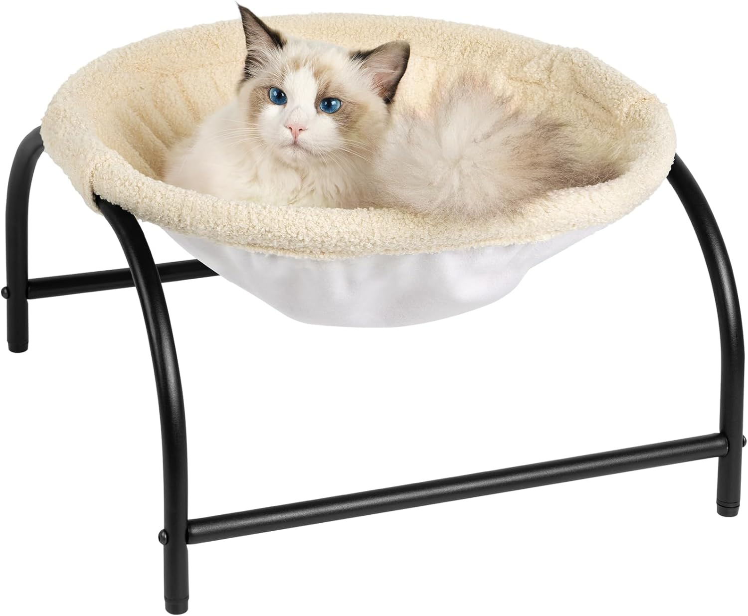 Cozy Cat Bed & Dog Bed - Detachable Pet Hammock for Indoor/Outdoor Use, Easy Assembly & Breathable Design