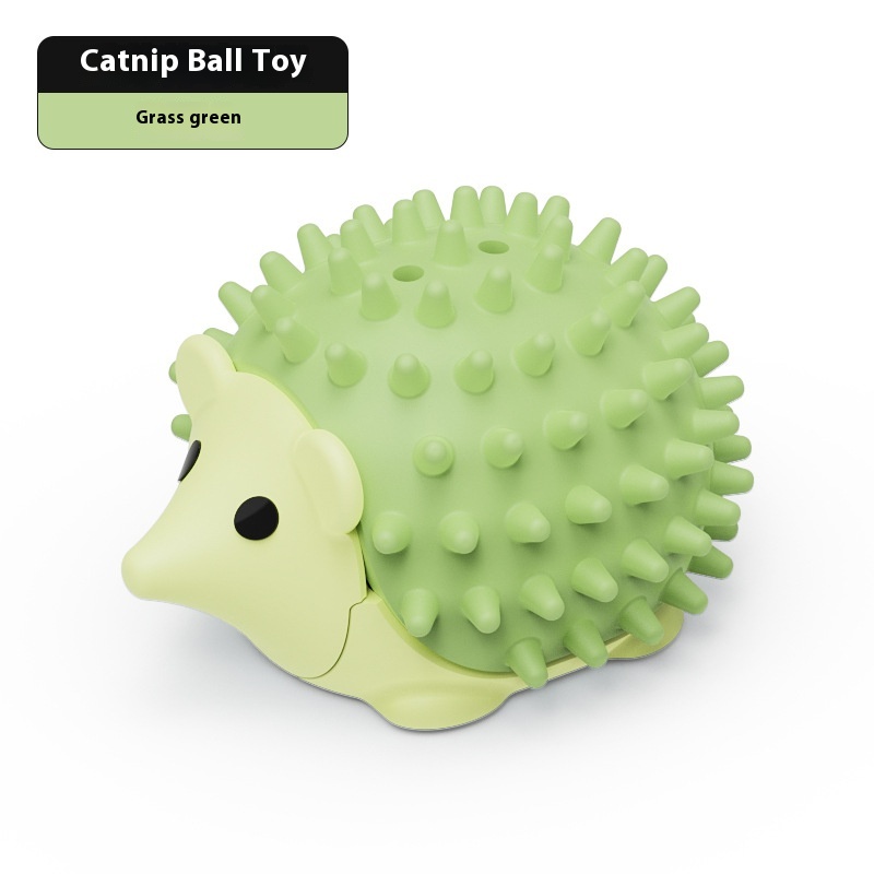Cat Toy Hedgehog Catnip Ball for Scratching, Itching, and Relieving Stuffy Pets