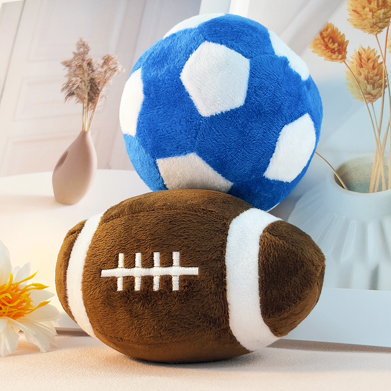 Interactive Football Rugby Puppy Training Toys - Essential Dog Pet Supplies
