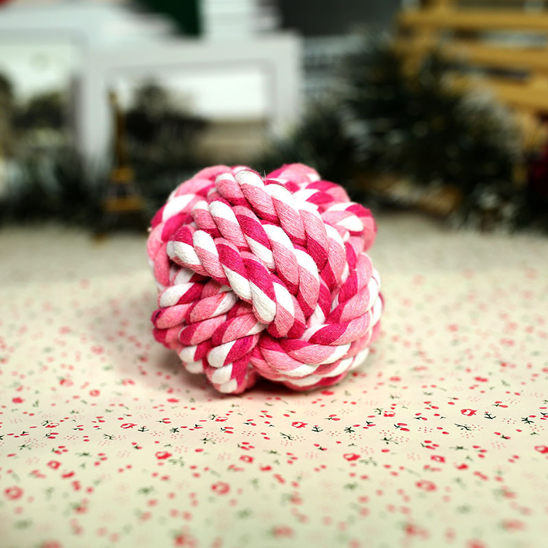 Durable Cotton Rope Ball for Pets – Ultimate Playtime Toy