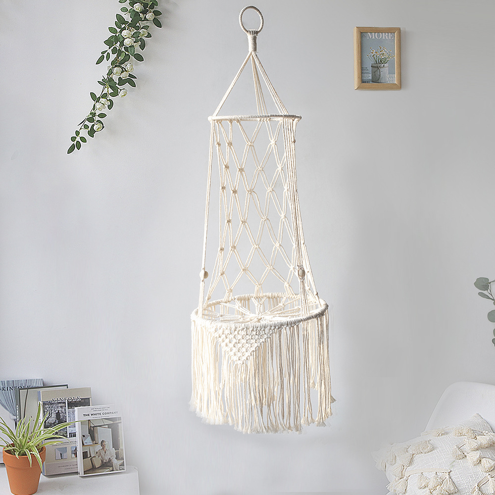 Macrame Cat Hammock & Pet Bed - Stylish Wall Hanging Cat Swing for Cats, Perfect Pet Gifts