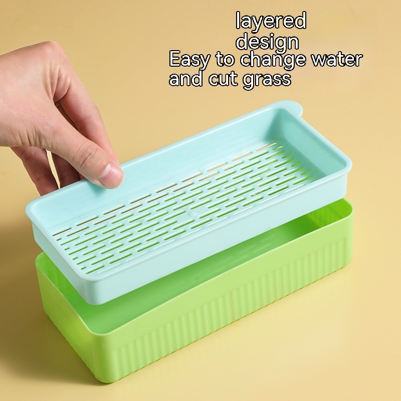 Hydroponic Cat Grass Box - Soilless Planting Solution for Cats