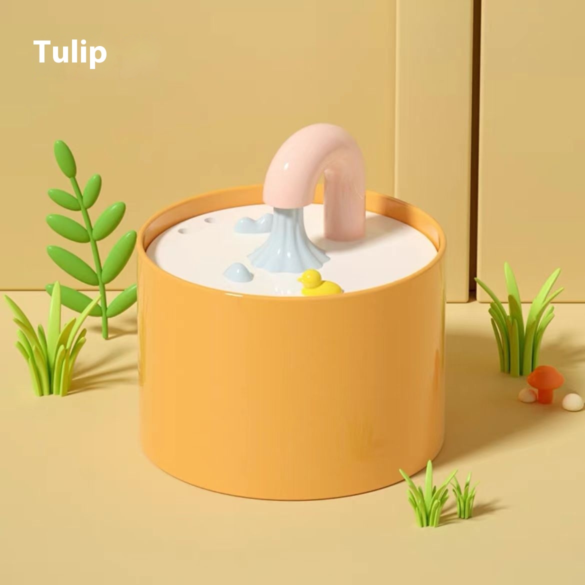 Automatic Cat Ceramic Water Dispenser - Wet-proof Circulating Drinking Fountain