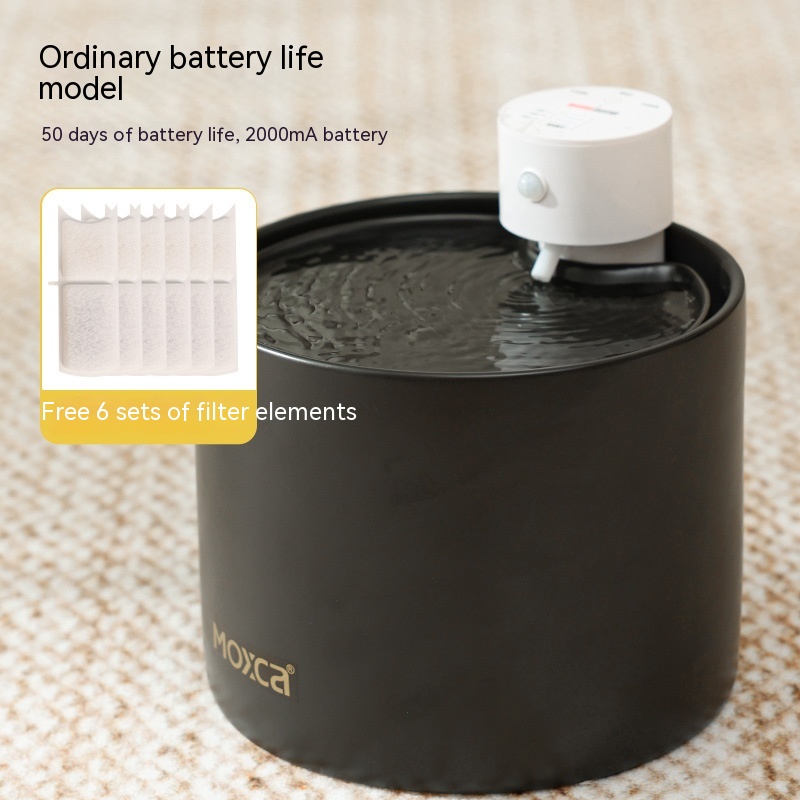 Cat Smart Water Dispenser - Automatic Flow Induction with Filter Element Fountain