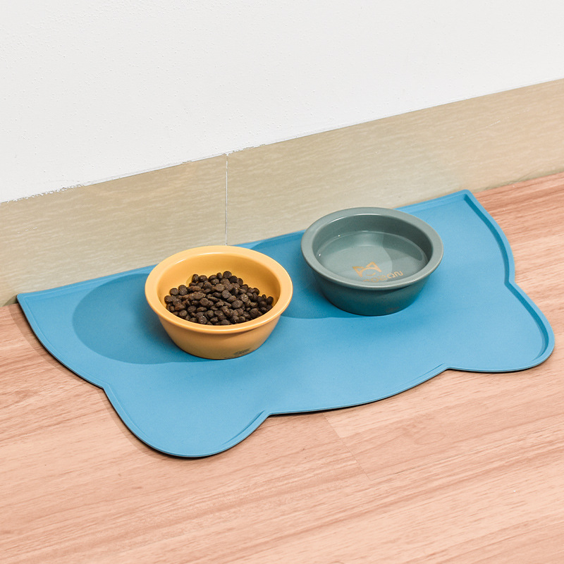 Durable Silicone Pet Mat for Cats and Dogs - Keep Floors Clean and Dry