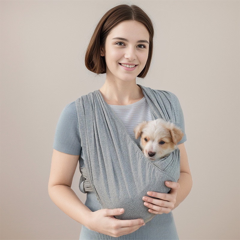 Adjustable Baby Sling Travel Bag - Pet Play Walking and Carrying Case