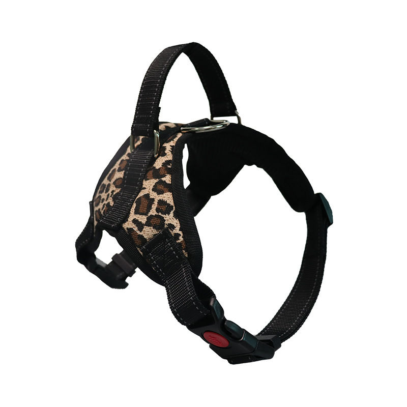 Explosion-Proof Medium to Large Dog Pet Saddle Chest Harness Strap