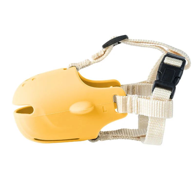 Adjustable Portable Dog Muzzle - Breathable Anti-Biting Mouth Cover for Small & Medium Pets
