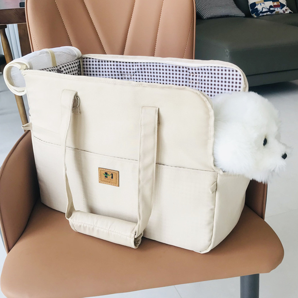 Breathable and Portable Crossbody Pet Bag for Comfortable Travel