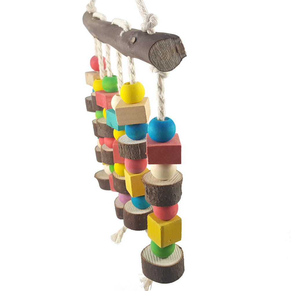 Large, Medium, and Small Parrot Chew Toys for Engaging Playtime