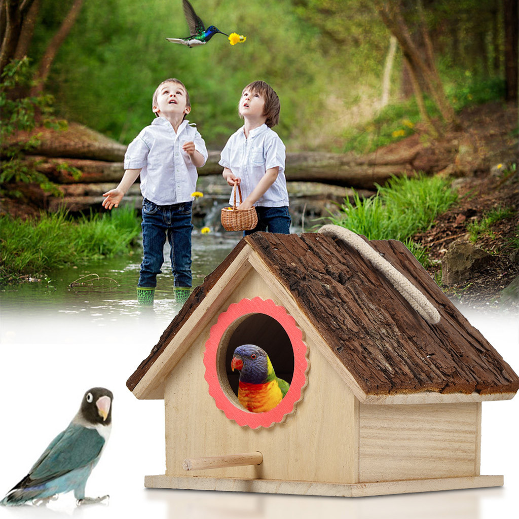 Outdoor Bird House Nesting Box for Parrots - Perfect Breeding Solution
