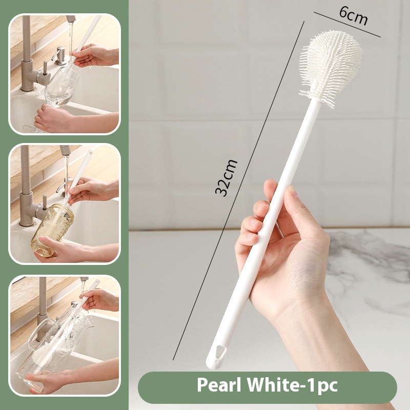 Extended Handle Cup Brush for Effective Gap Cleaning