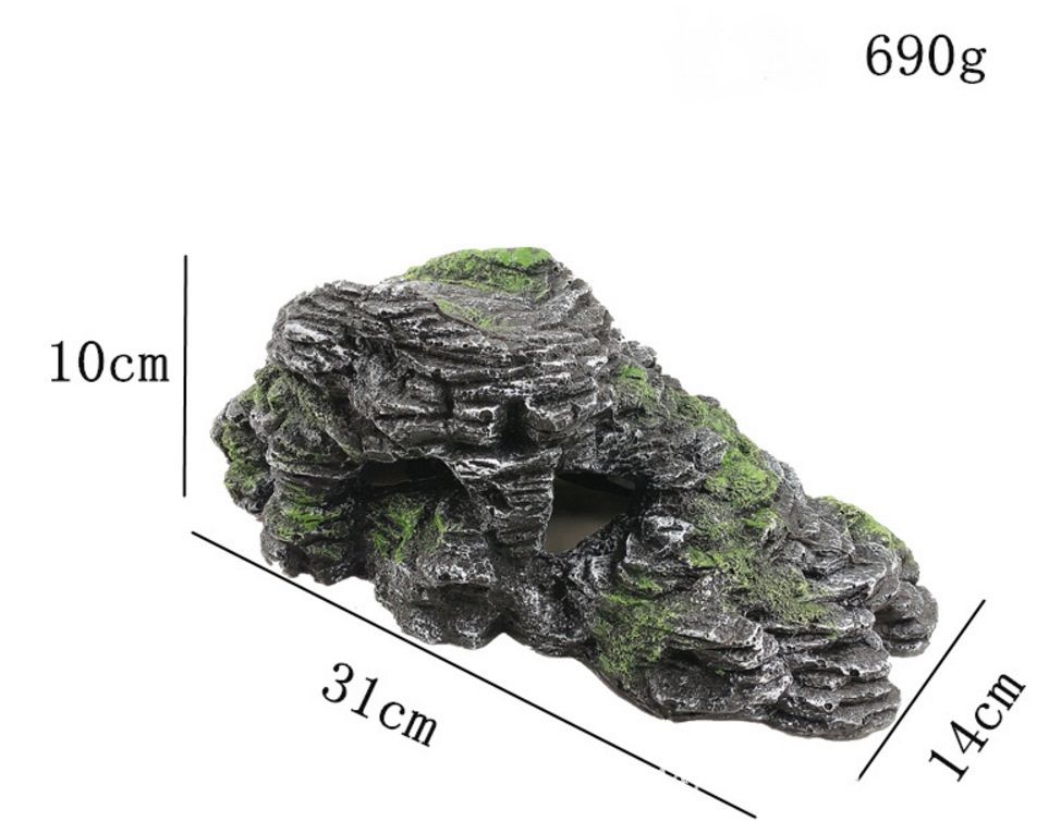 Aquarium Landscaping Decoration: Fish Tank Rockery & Tortoise Terrace