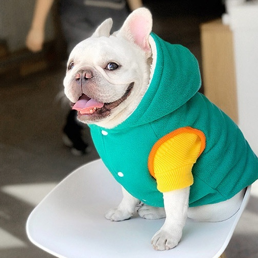 Pet Winter Cotton Dress for Dogs and Cats - Extra Thick Thermal Fleece Reversible Coat