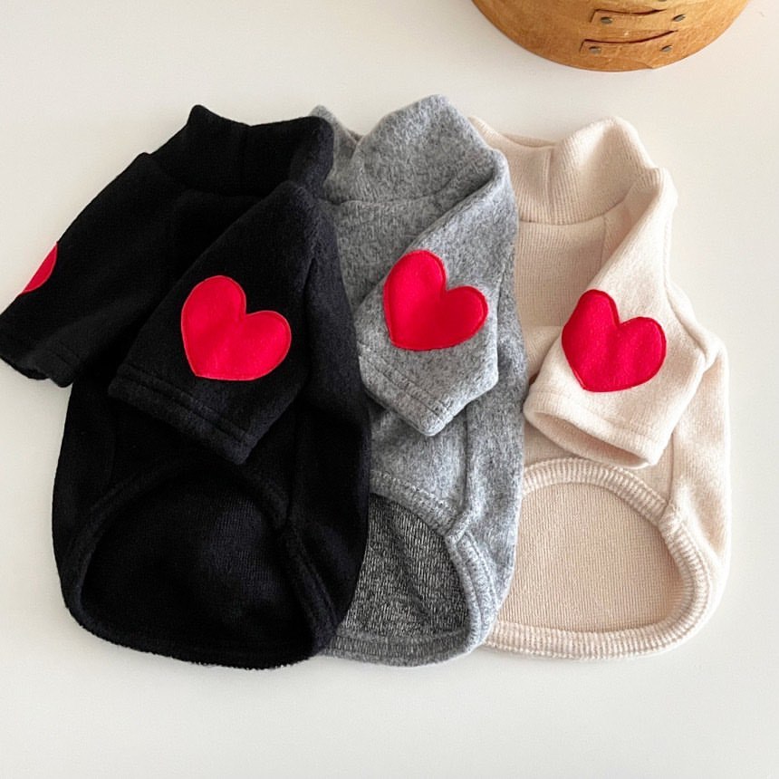 Cozy Fleece-lined Love Sweater for Autumn and Winter - Thick & Warm Apparel