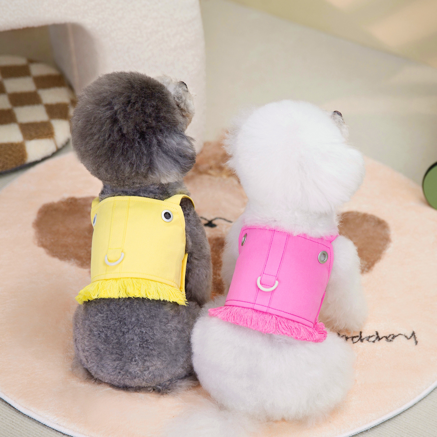 Customizable Fashionable Pet Harness for Comfortable Traction and Support
