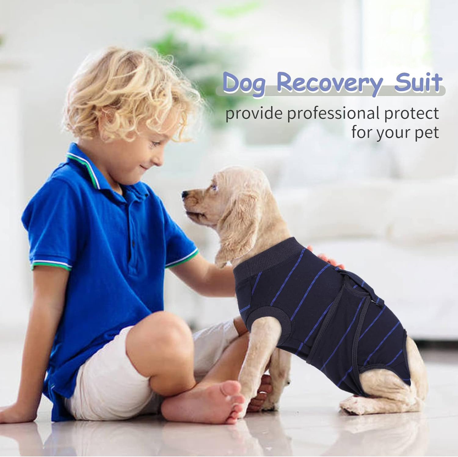 Dog Rehabilitation Anti-Licking Pet Jumpsuit for Effective Recovery