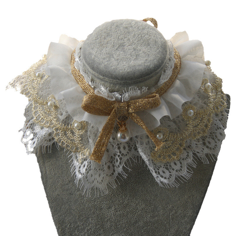 Stylish Cat Scarf & Lace Dog Triangle Scarf - Fashionable Pet Accessories