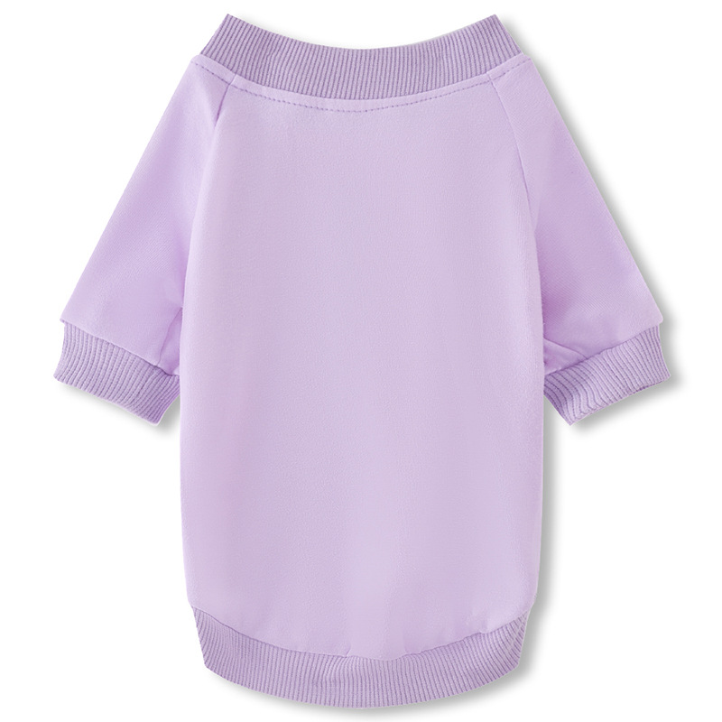 Cozy Blank Pullover Sweater for Pets - Stylish and Comfortable Pet Clothes