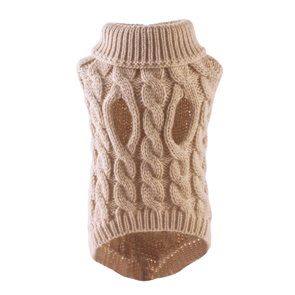 Cozy Winter Puppy Sweater - Warm Pet Clothes for Your Furry Friend