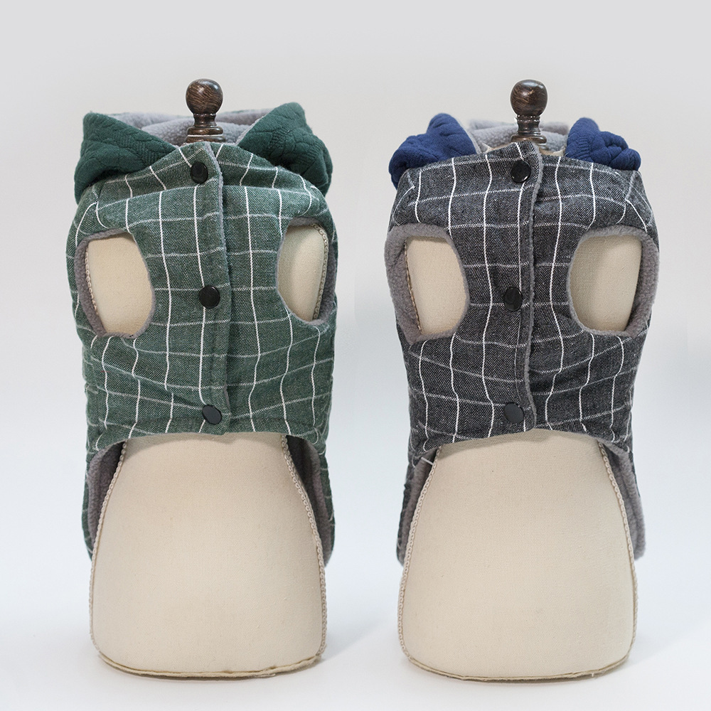 Cotton Smile Star Two-Legged Coat for Small Dogs - Stylish & Comfy