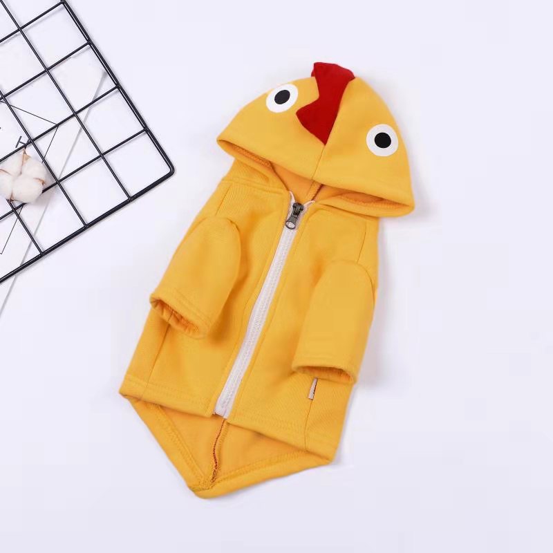 Dinosaur Cotton and Velvet Transforming into Trendy Pet Clothing