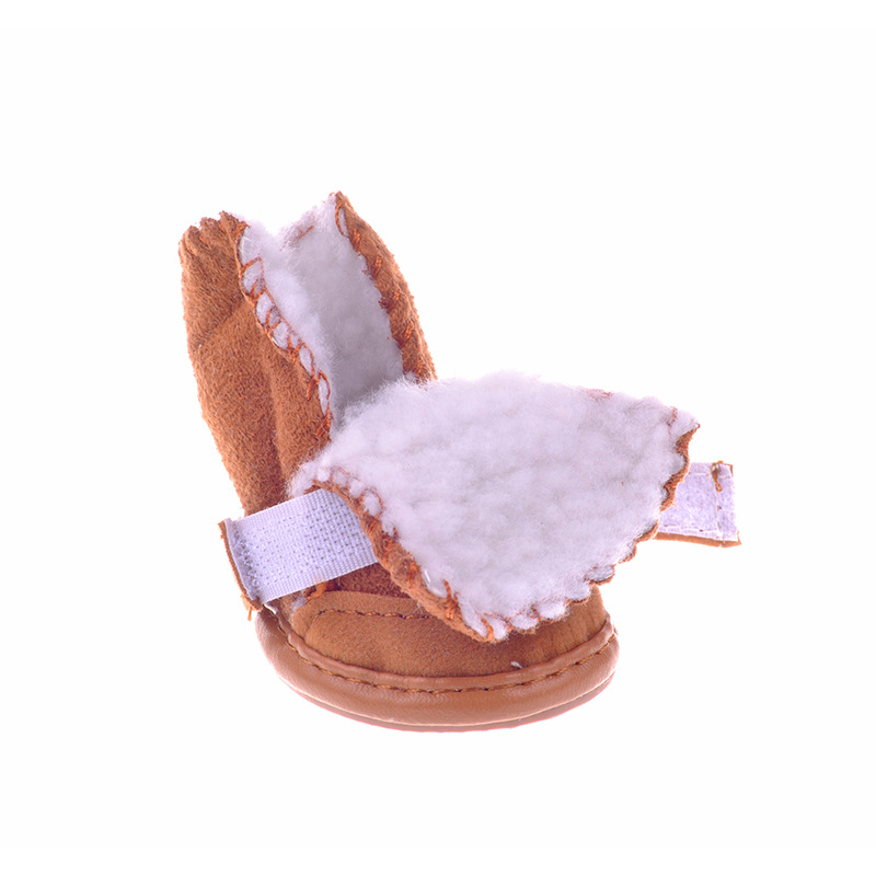 VIP Promotion: Warm Snow Boots for Small Dogs - Bichon & Puppy Footprints Shoes