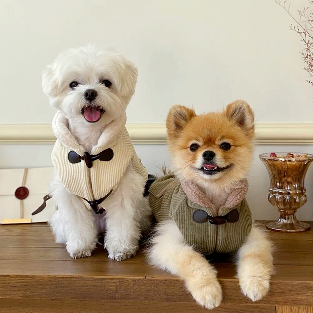 Cozy Autumn and Winter Pet Thickened Cotton Coat for Ultimate Warmth