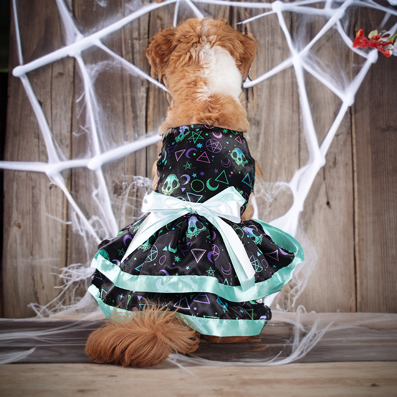 Adorable Halloween Dog Clothes - Double-Layer Skirt for Pets