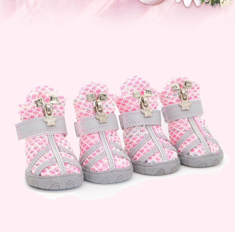 Breathable Sports Shoes for Small and Medium-Sized Dogs - Perfect Pet Footwear