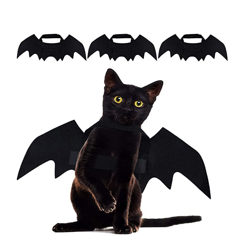 Creative Halloween Bat Wings for Cats and Small Dogs | Festive Pet Accessories & Decorations